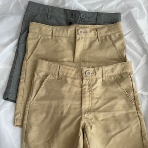 3 Cat and Jack boys uniform shorts size 8